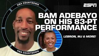 Bam Adebayo reflects on the aftermath of his HISTORIC 83-PT game | NBA Countdown
