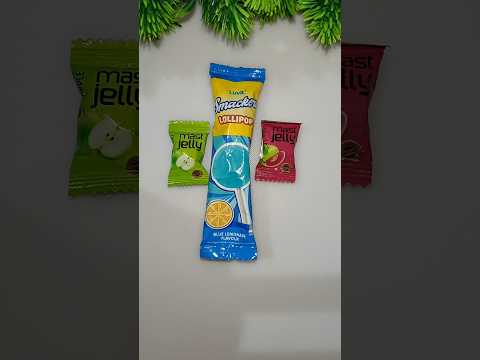 Blu Lemonade 🍋 Flavour+Mast Jelly #shorts#viralvideo #lollipop