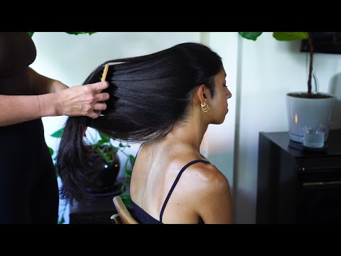 ASMR Fall Asleep Fast to Mesmerizing Hair Brushing w/ Ritika (Whisper)