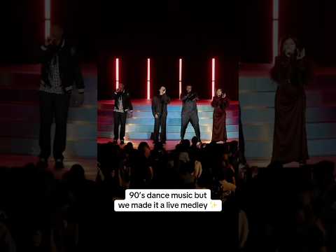 A little throwback to singing some throwbacks ✨ #90s #pentatonix #ontour