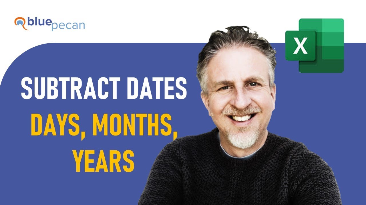 Subtract Dates In Excel | Subtract Years, Months and Days