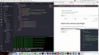 SCSS Live Reload(即時自動重新載入)展示
