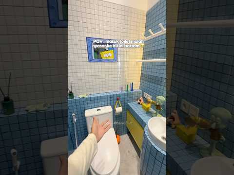 mau ke toilet malah nyasar ke bikini bottom 😭