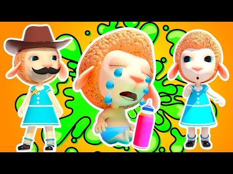 Cry Baby Song | Cartoon for Kids | Dolly and Friends - Thailand