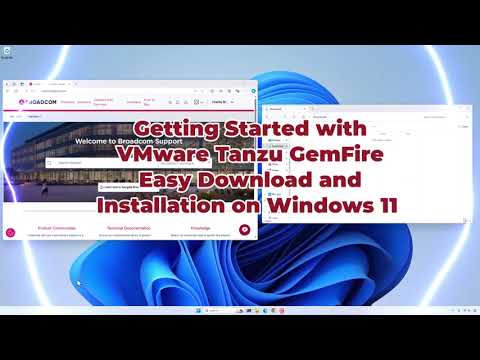 Join Charlie as he walks you through the simple steps to download, unzip, and run VMware Tanzu GemFire on a fresh Windows 11 environment.