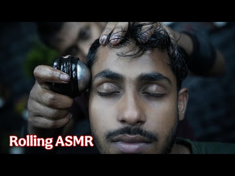 Melt Away Tension: ASMR Roller Head Massage for Ultimate Relaxation | Scratching & Tapping Massage