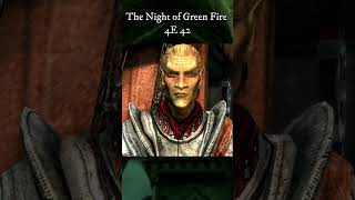 Have you heard of The Night of Green Fire? #skyrim #elderscrollsvi #elderscrolls