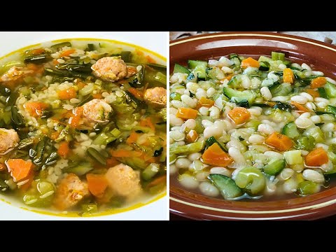 ❄💚2 Riquísimas Sopas Super Saludables Contra El Frio