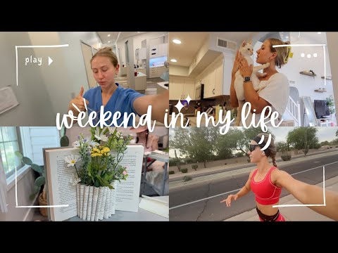 Weekend in my Life as a Dentist + Content Creator! Book club, runs, relaxing