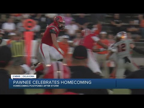 PAWNEE HOMECOMING: Black Bear fans celebrate after storm delayed festivities