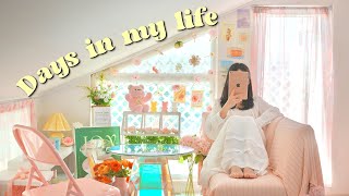 좋아하는 것들과 함께한 날들 ✿ܓ | 다락방+테라스 꾸미기 | 바다 🩵 | 일상 브이로그