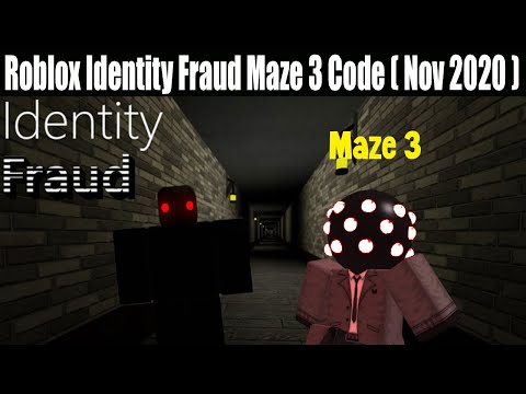 Maze 3 Identity Fraud Codes 07 2021 - morse code roblox identity fraud maze 3 code