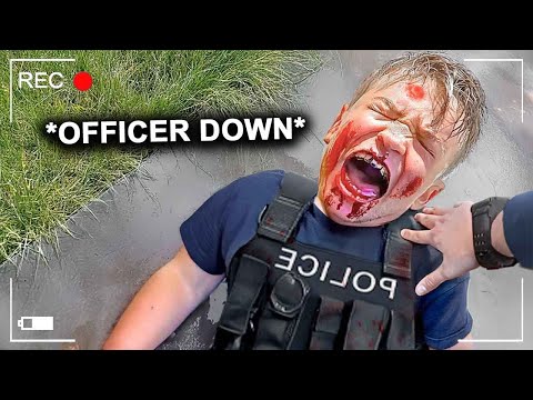 When Hero Cops Rescue Their Colleagues Just In Time