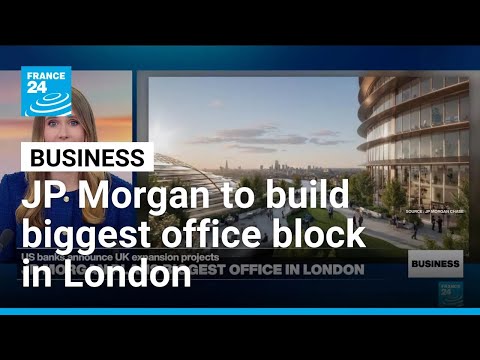 YouTube video thumbnail: JP Morgan Says It Will Build the Biggest Office Block in London
