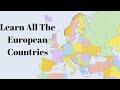 Memorizing European Countries