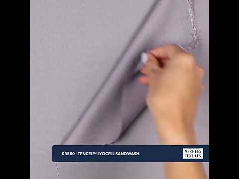 TENCEL™ LYOCELL SANDWASH ECRU (youtube video preview)