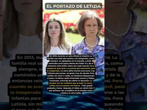 La Tensión Entre Letizia y Sofía: El Portazo Que Vio Todo el Mundo