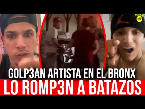 R0MPEN A ARTISTA A BATAZ0S EN EL BRONX - TESTIMONIO - ALPACHINO EL GENUINO