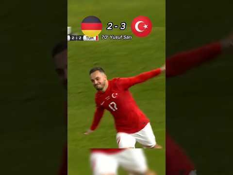 Almanya vs Türkiye Hazırlık Maçı 2023.🔥