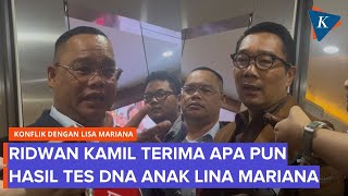 Ridwan Kamil Akan Terima Apa Pun Hasil Tes DNA Anak Lisa Mariana