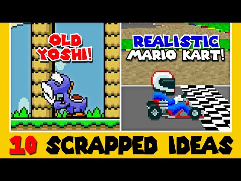 10 Scrapped Cool Things in Super Mario games (Part 4)