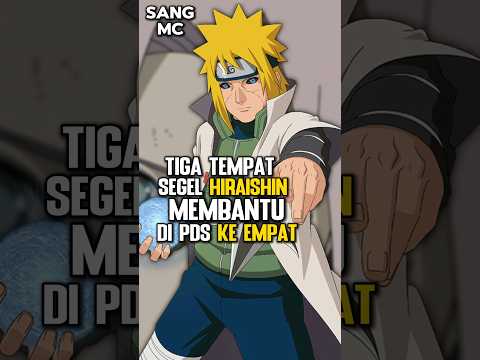 3 Tempat Segel Hiraishin Minato🔥 #naruto #minato #obito #hokage