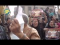 Protesters Stand In Front Of The Supreme Court to Support The Army And The Police