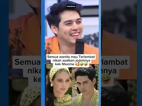 Gpp telat nikah asal jodohnya Maxime🤣🤣 #shortvideo #lunamayamenikah #maximebouttier #Lunamaxime