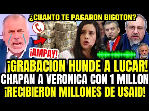 SE FREGÓ! GRABACIÓN HUNDE A NICOLÁS LUCAR Y VERONIKA MENDOZA CON MILLONES USAID ¡PACHECO LO FILTRÓ!