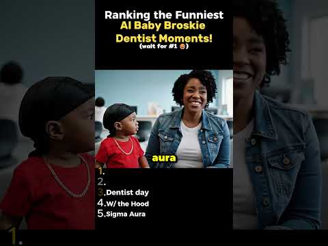 Ranking the Funniest AI Baby Broskie Dentist Moments! 😂🦷