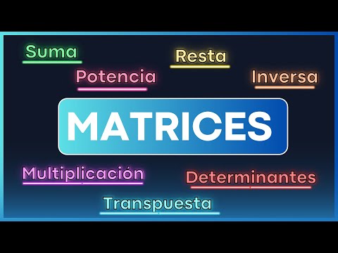 10 operaciones con matrices | Lo que necesitas para comenzar