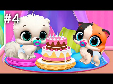 Котята и Щенята взрослеют. FLOOF My Pet House! #4 Играем в игру Floof 🐶  Зырики ТВ #zyrikitv