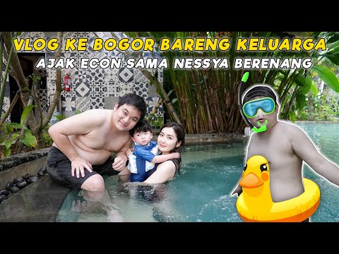 VLOG KE BOGOR, RENANG BARENG NESSYA