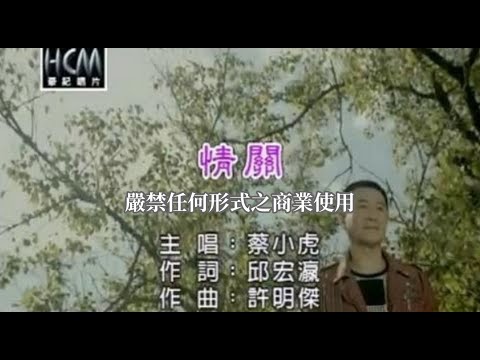 蔡小虎-情關(官方KTV版)