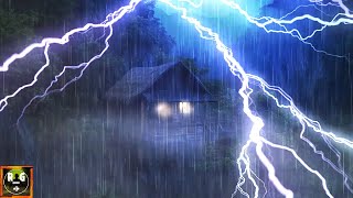 Thunderstorm Sounds with Monsoon Rain and Huge Thunder Rumbles for Deep Sleep and Relaxation