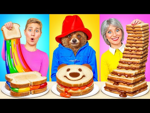 Reto De Cocina Yo vs Abuela Con un Paddington de Multi DO Challenge