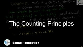 The Counting Principles