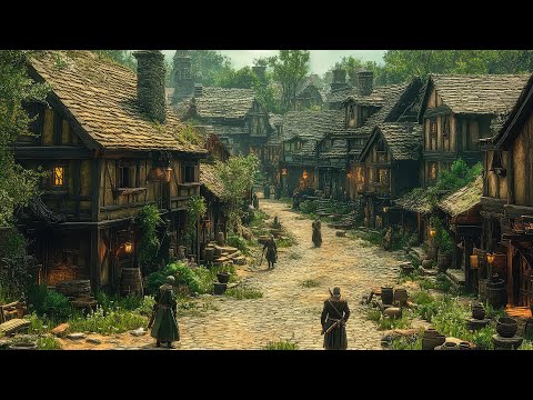 Relaxing Medieval Music | Medieval Celtic Music - Fantasy, Celtic, Folk - Daily Life As A Villager