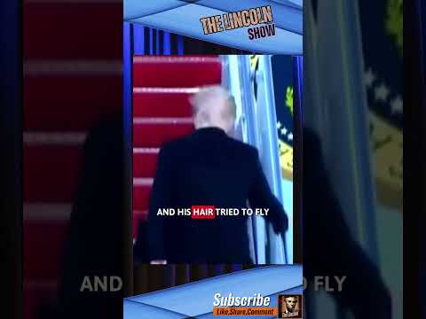 Hair Stylists Hilarious! React to Trump’s Hair Flapping in the Wind