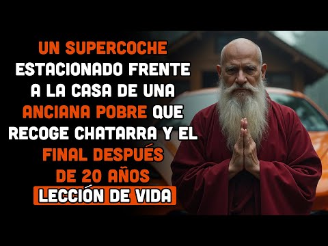 Un Supercoche Frente a la Casa de una Anciana Pobre que Recoge Chatarra tras 20 Años|Lección de Vida