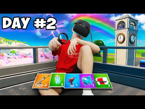 Fortnite VR For 50 Hours Straight