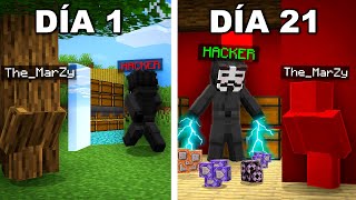 SOBREVIVÍ dentro de una BASE SECRETA de Hackers en MINECRAFT | Ep. 3