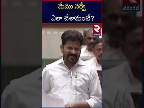 CM Revanth Reddy About Telangana Caste Survey | RTV