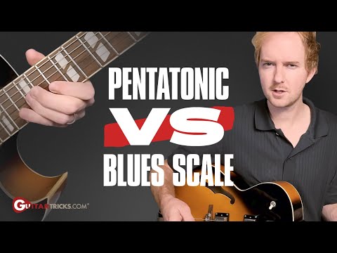 Pentatonic Scale vs. Blues Scale EXPLAINED with Easy Examples