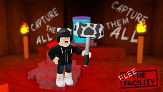 Testando a marreta de vaca🐄#roblox#fleethefacility#marretão