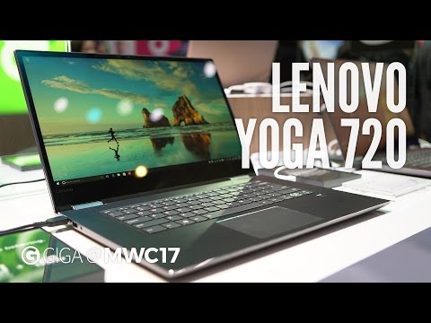 (GERMAN) Lenovo Yoga 720 im Hands-On (deutsch): 💻 Windows-10-Convertible – MWC 2017 – GIGA.DE