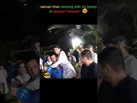 salman khan dancing with his bhanji