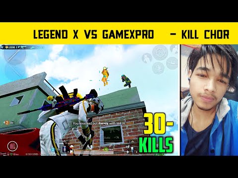 🔥Gamexpro No.1 Kill Chor In Whole Pubg Mobile - Legend X vs Gamexpro - Pubg Gameplay