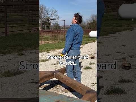 Nothing like Farm Boy Strength 💪🏼💪🏼 #viral #dayinthelife #fypyoutube #strength #subscribe