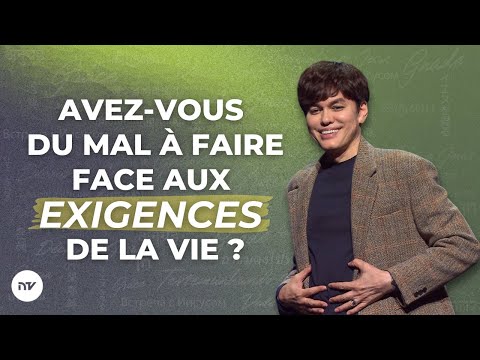 Les réponses aux exigences de la vie | Joseph Prince | New Creation TV Français